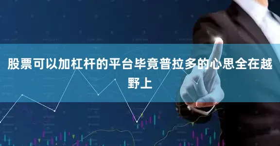 股票可以加杠杆的平台毕竟普拉多的心思全在越野上